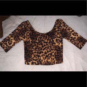 Cheetah Crop Top